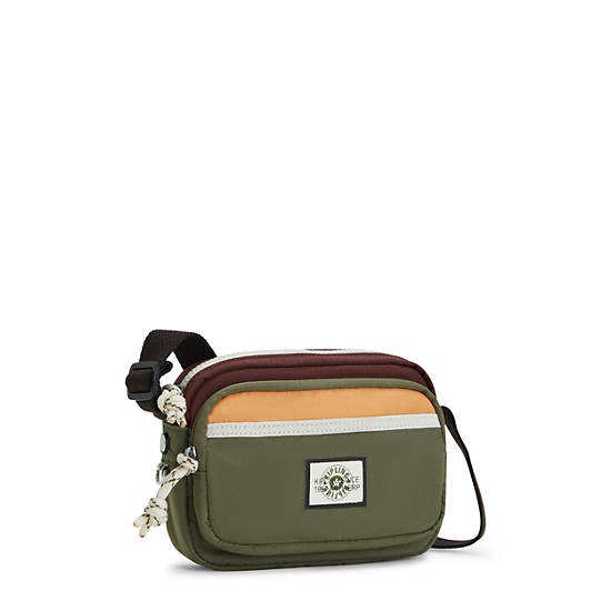 Bolsos Cruzados Kipling Sisko Verde Oliva | MX 1231GS